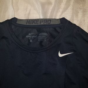 Nike Other - Nike Pro Runner Shirt Size M Blue Workout Yoga Nike Other - Nike Pro Runner Shirt Size M Blue Workout Yoga